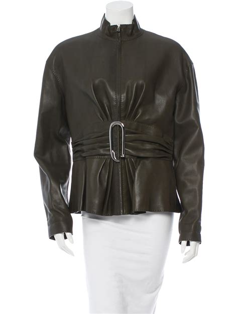 who makes leather jackets for hermes|leather hermes jackets for women.